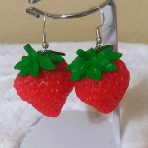 Strawberry earrings